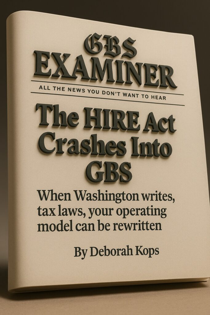 The HIRE Act Crashed into GBS